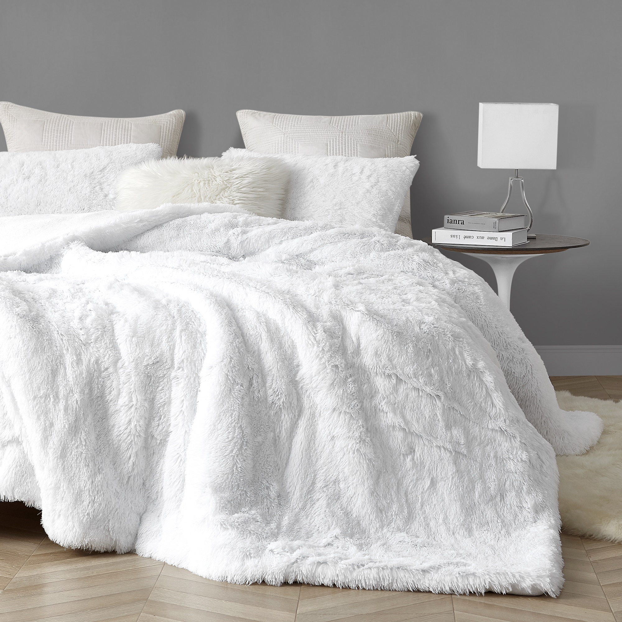 Coma Inducer?? Oversized Comforter - Are You Kidding? - White