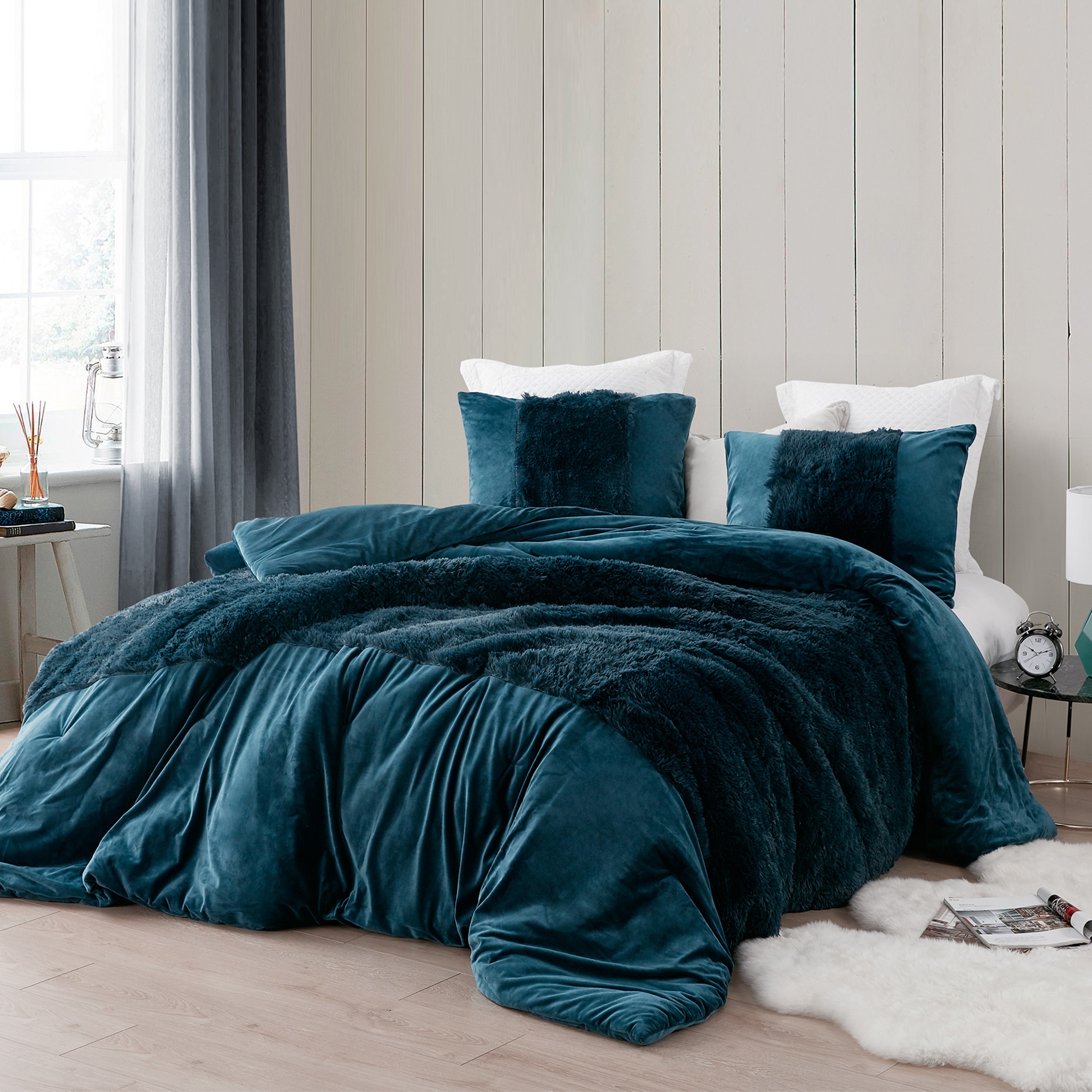 Coma Inducer® Oversized Comforter - Are You Kidding? - Nightfall Navy