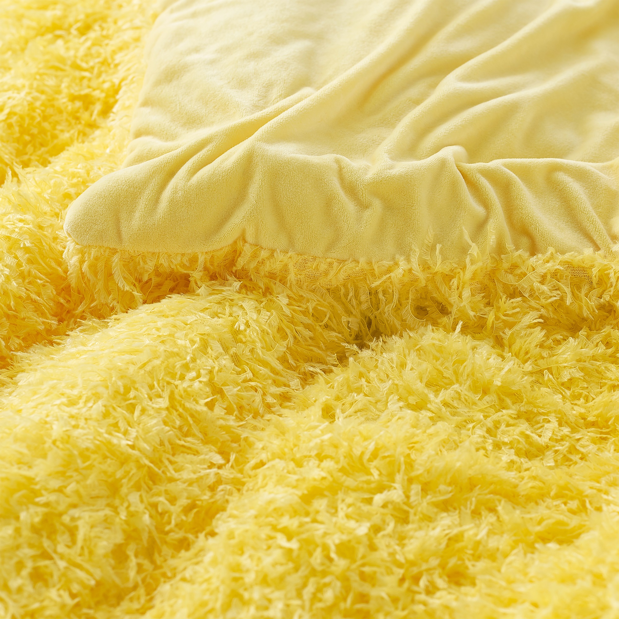 Birds of a Feather - Coma Inducer?? Oversized Comforter - Sunshine Yellow