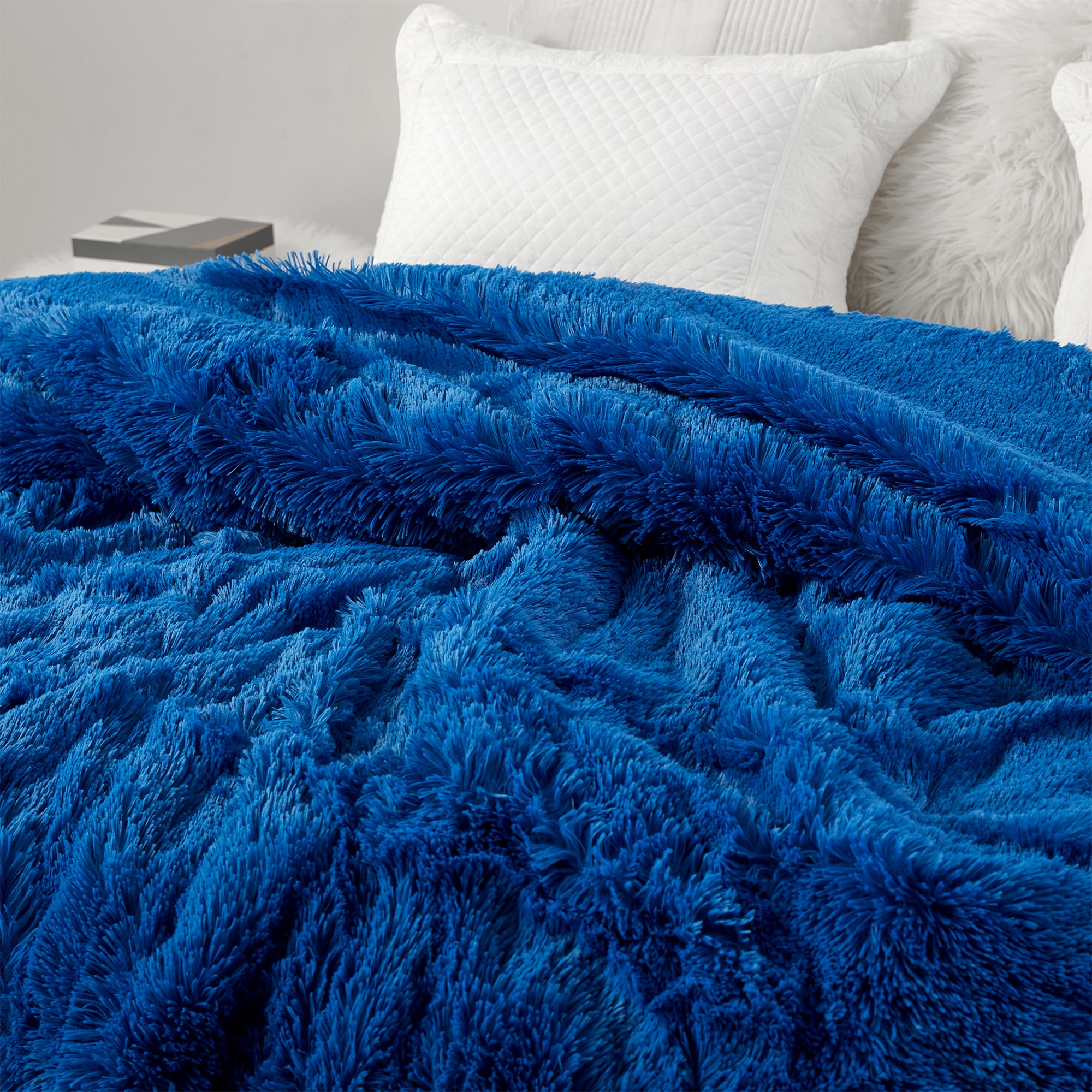 Coma Inducer?? Duvet Cover - Are You Kidding? - Royal Blue/White
