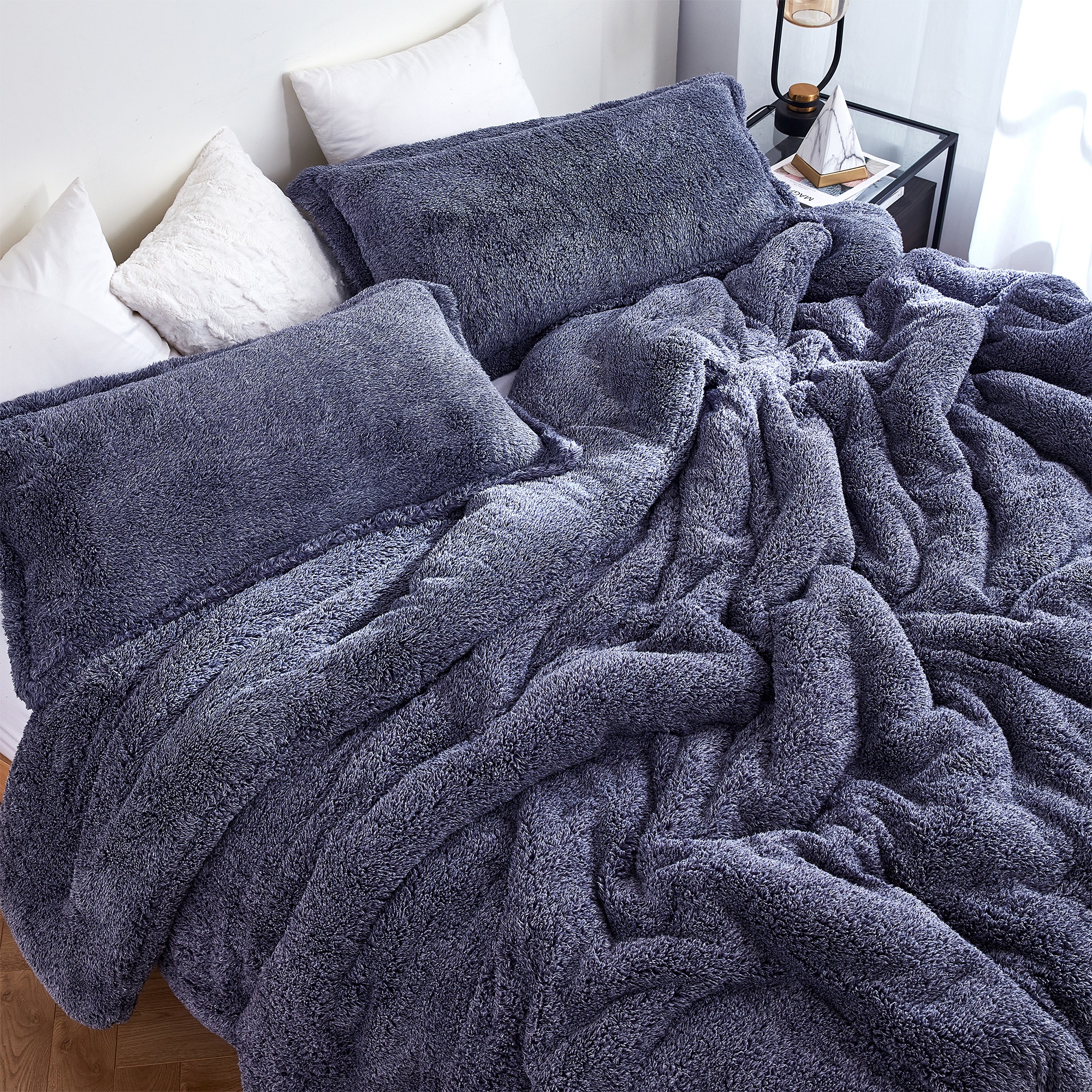 Coma Inducer Oversized Comforter - The Original Plush - Frosted Cobalt