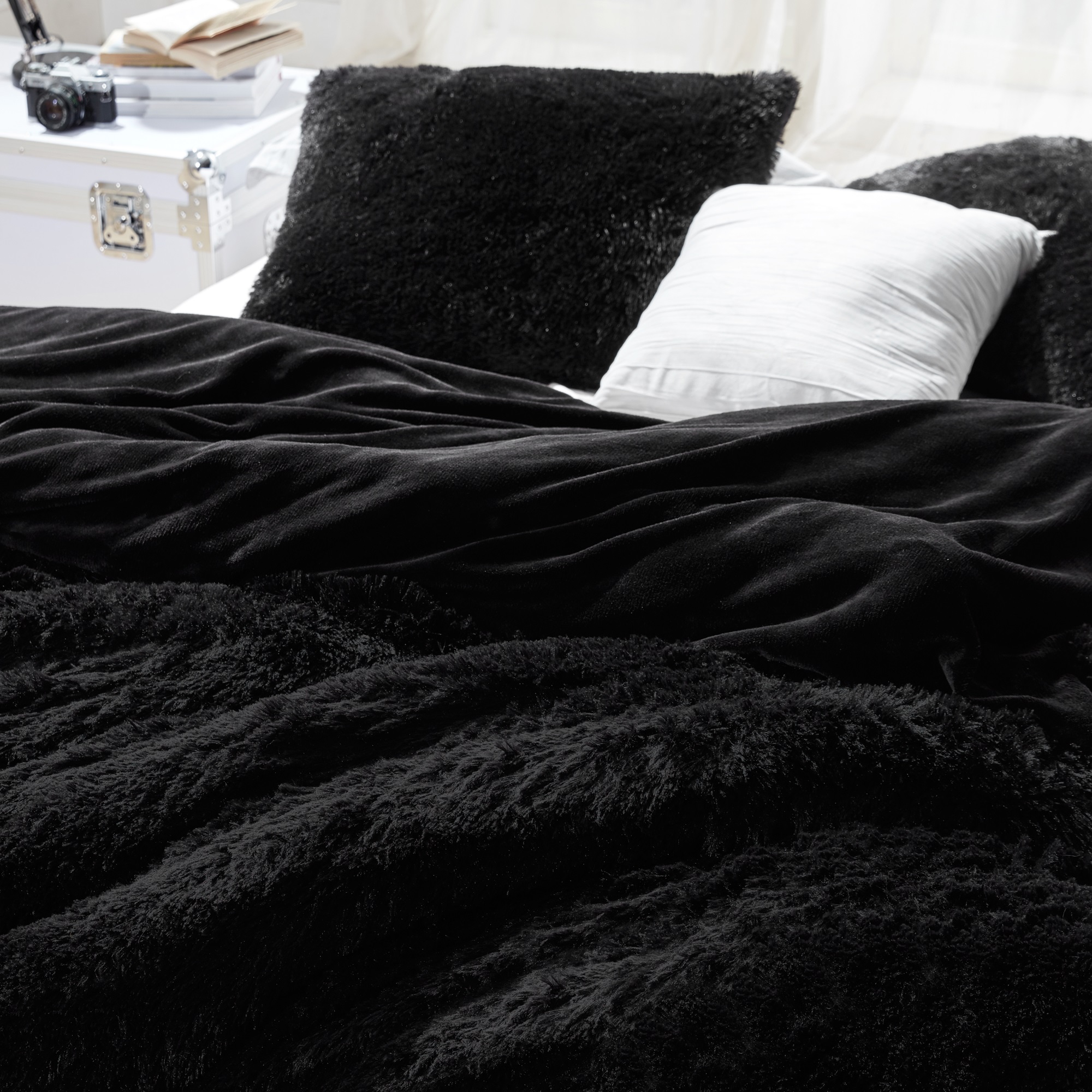 Coma Inducer Duvet Cover - Are You Kidding? - Black
