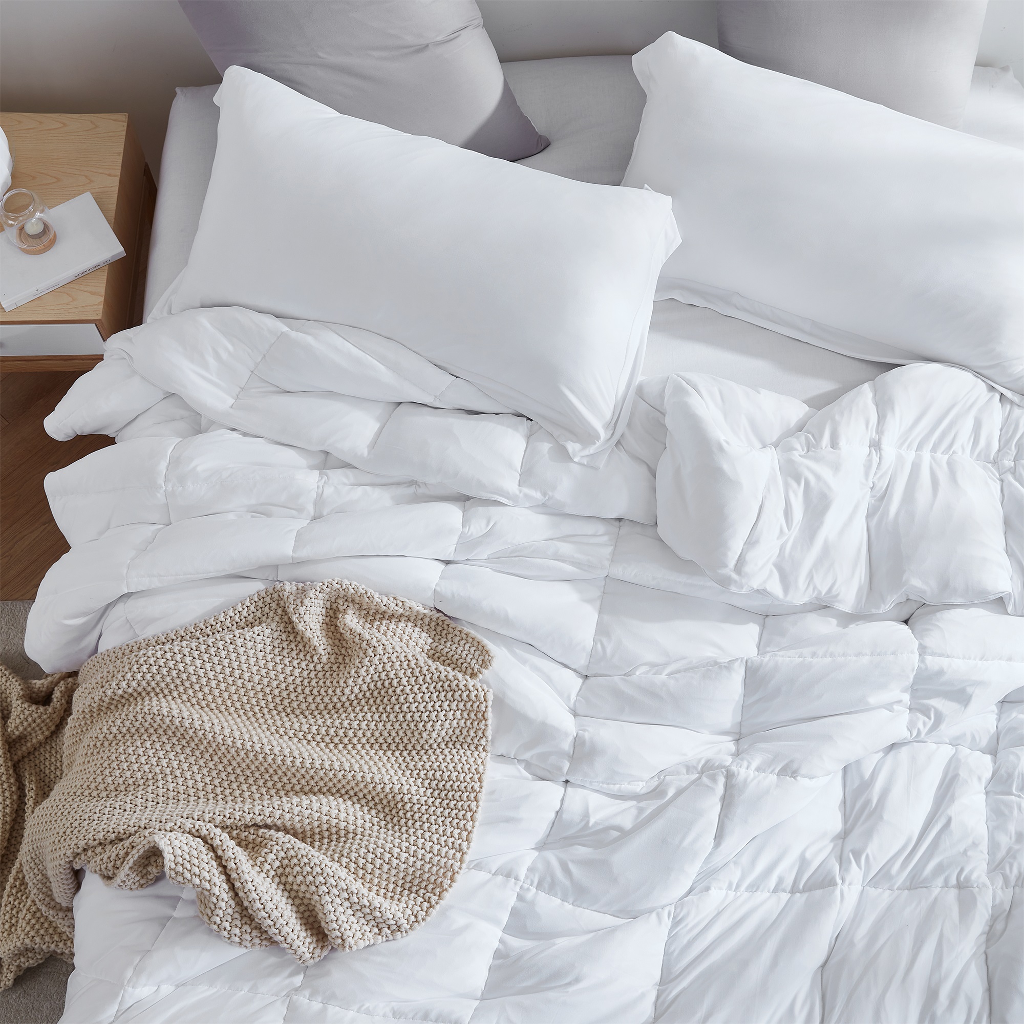 Better Than Butter - Coma Inducer Oversized Comforter - White