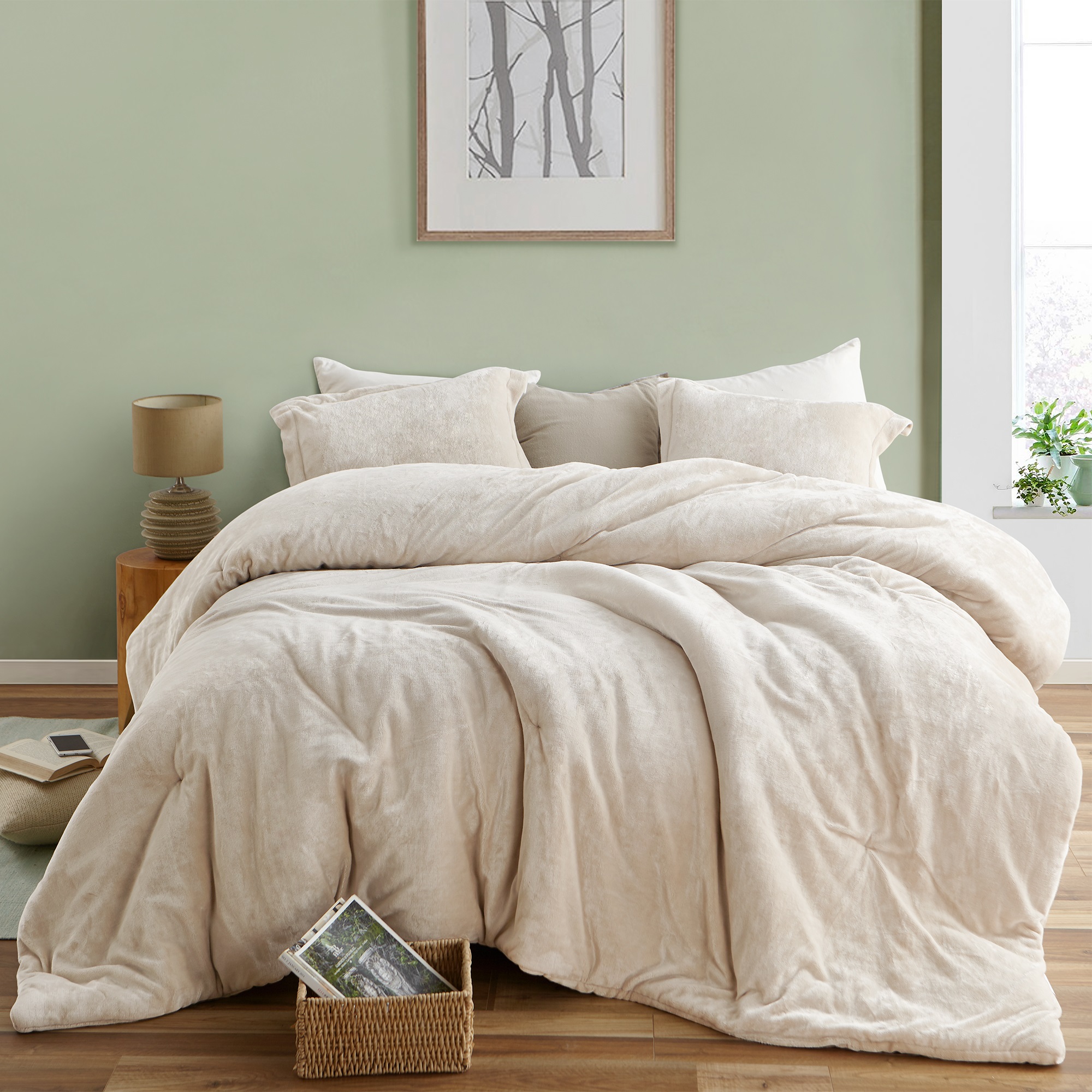 Coma Inducer Oversized Comforter - The Original Plush - Almond Milk