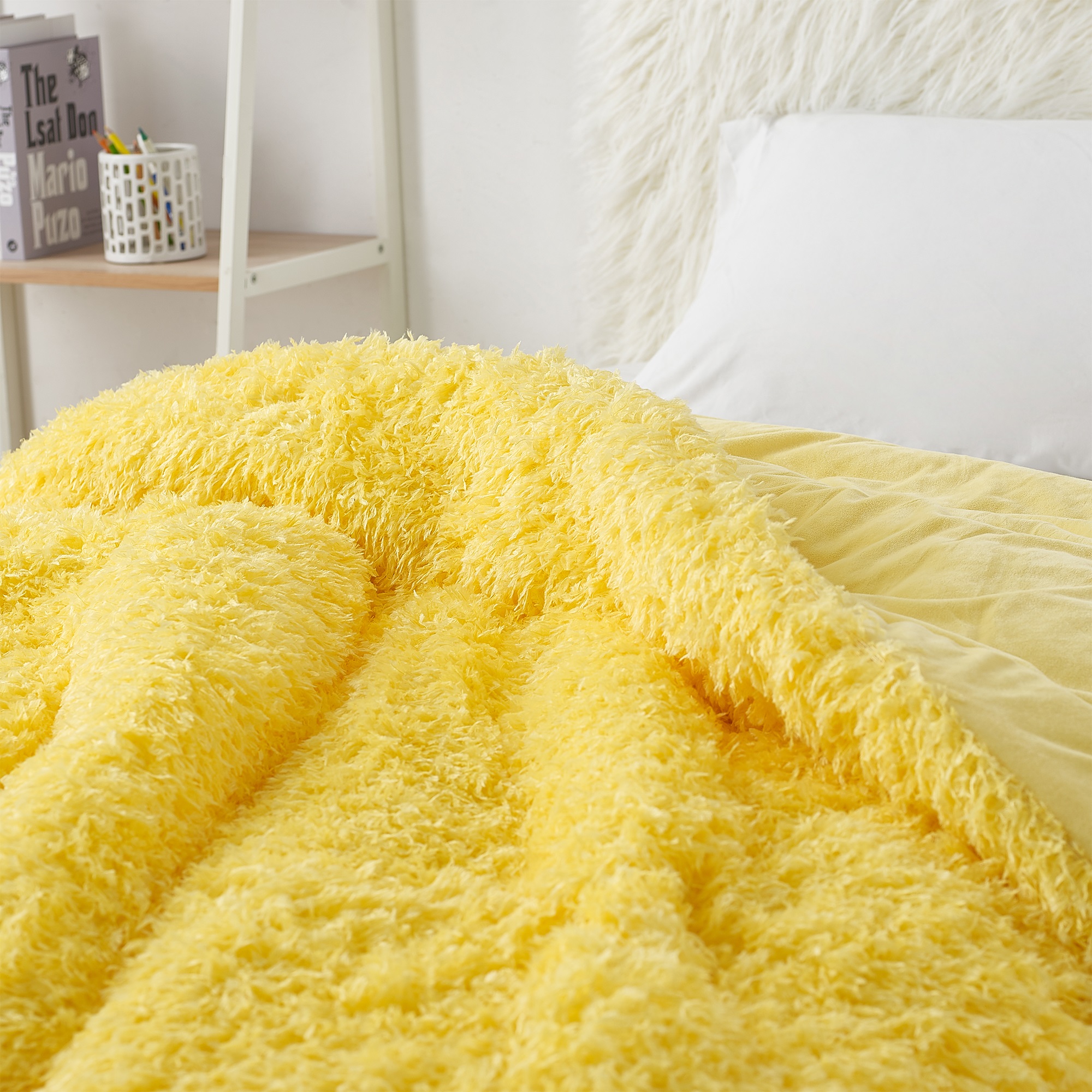 Birds of a Feather - Coma Inducer Oversized Comforter - Sunshine Yellow