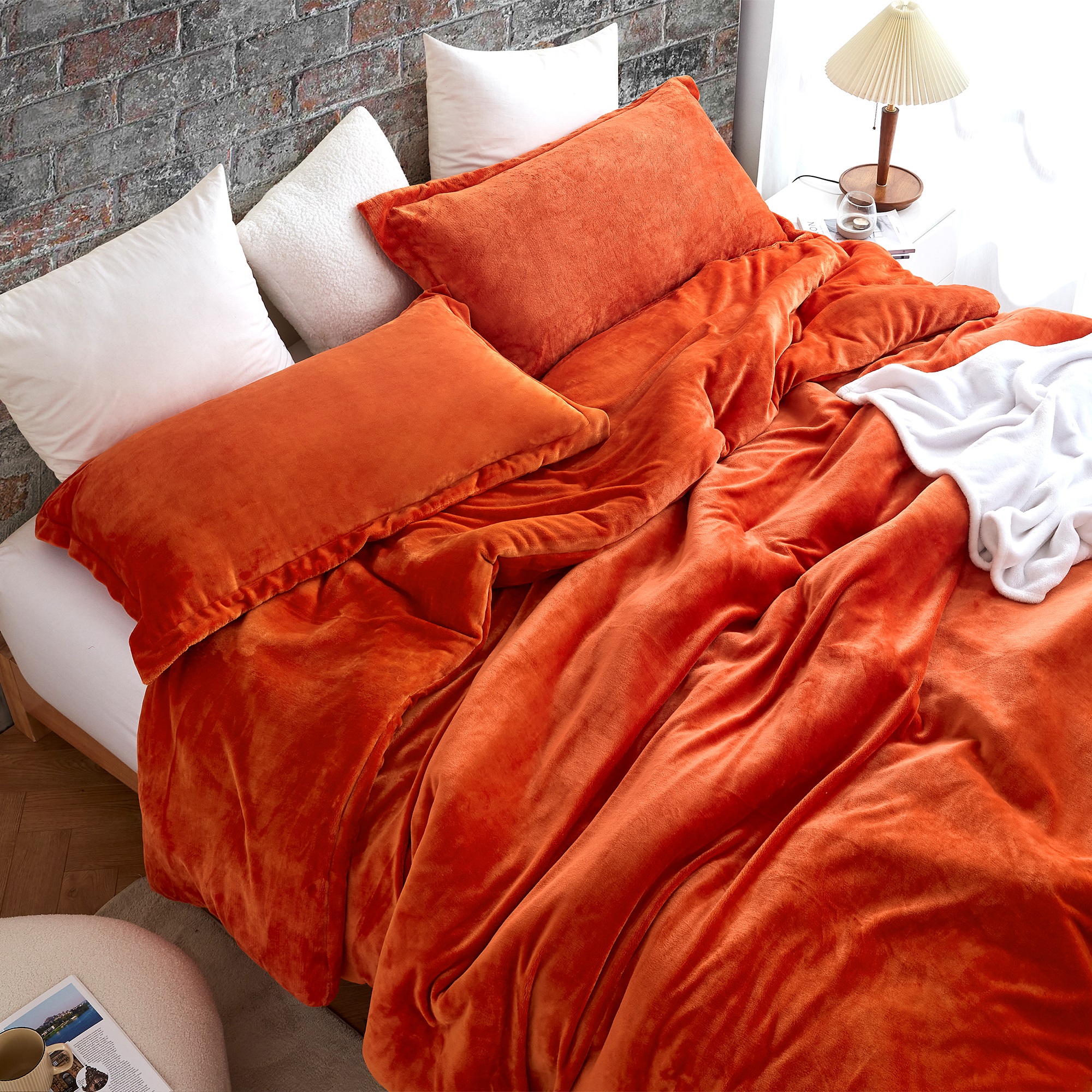 Coma Inducer Oversized Comforter - The Original Plush - Harvest Rust