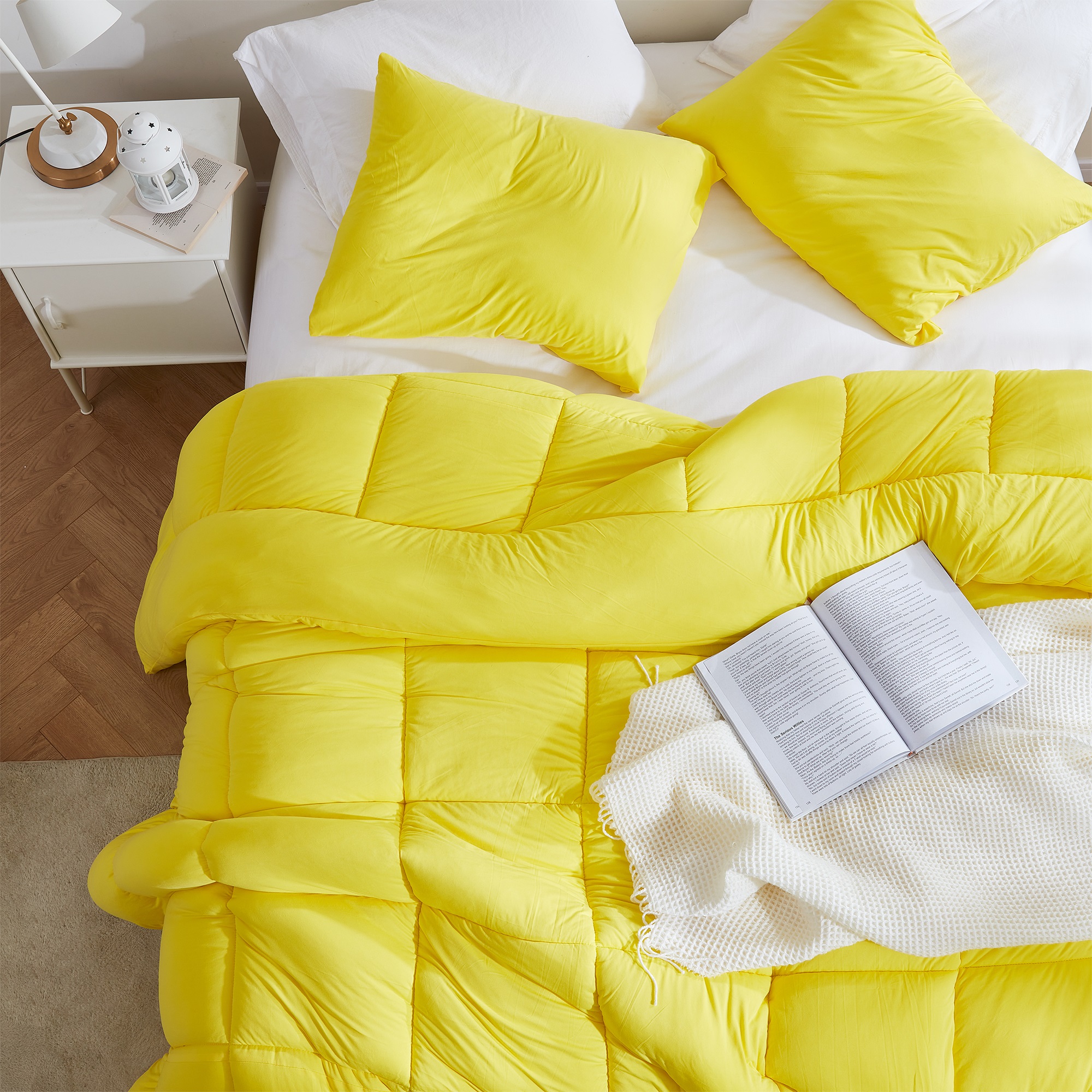 Summertime - Coma Inducer Oversized Comforter - Illuminating Yellow