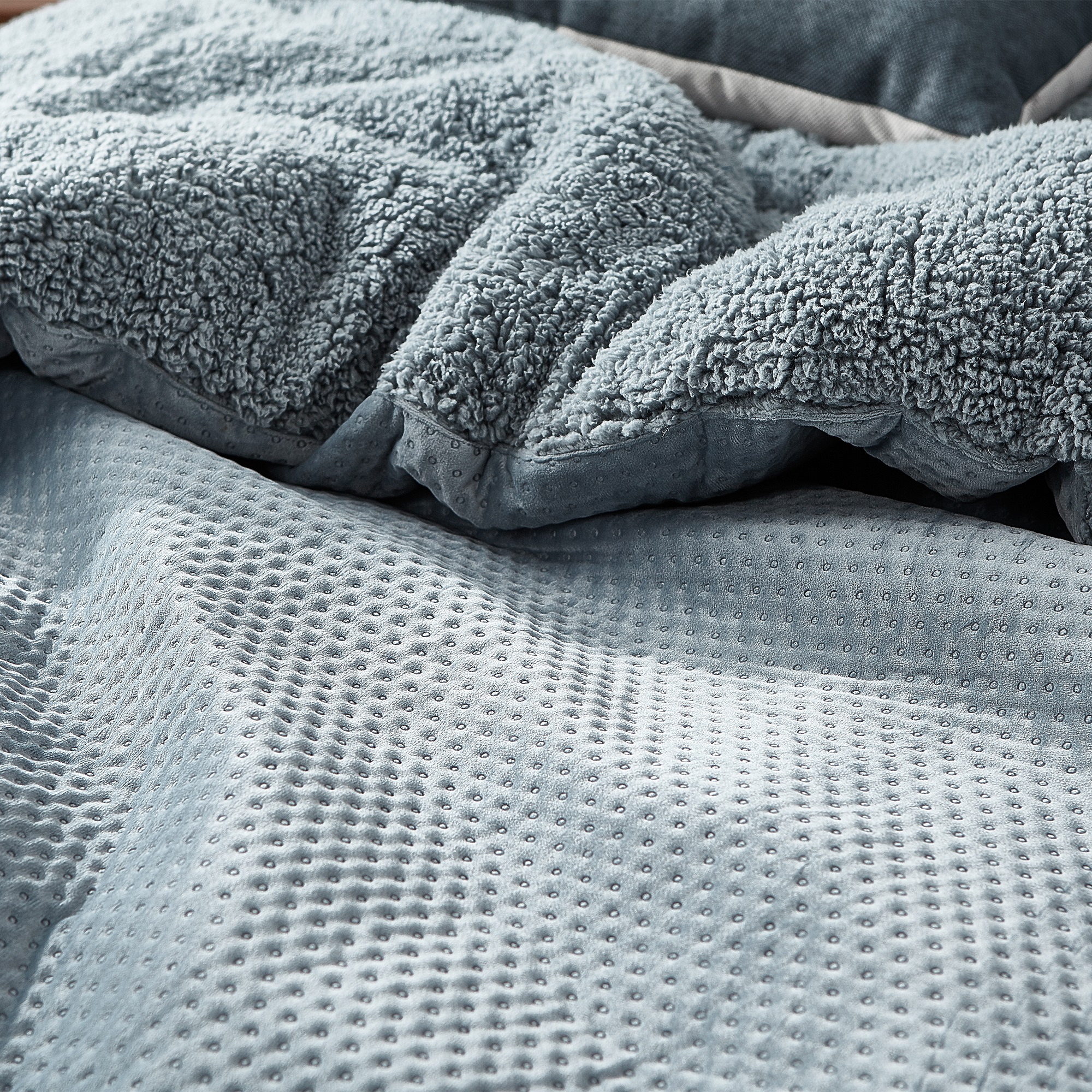 Embossy - Coma Inducer Oversized Comforter - Cinder Gray