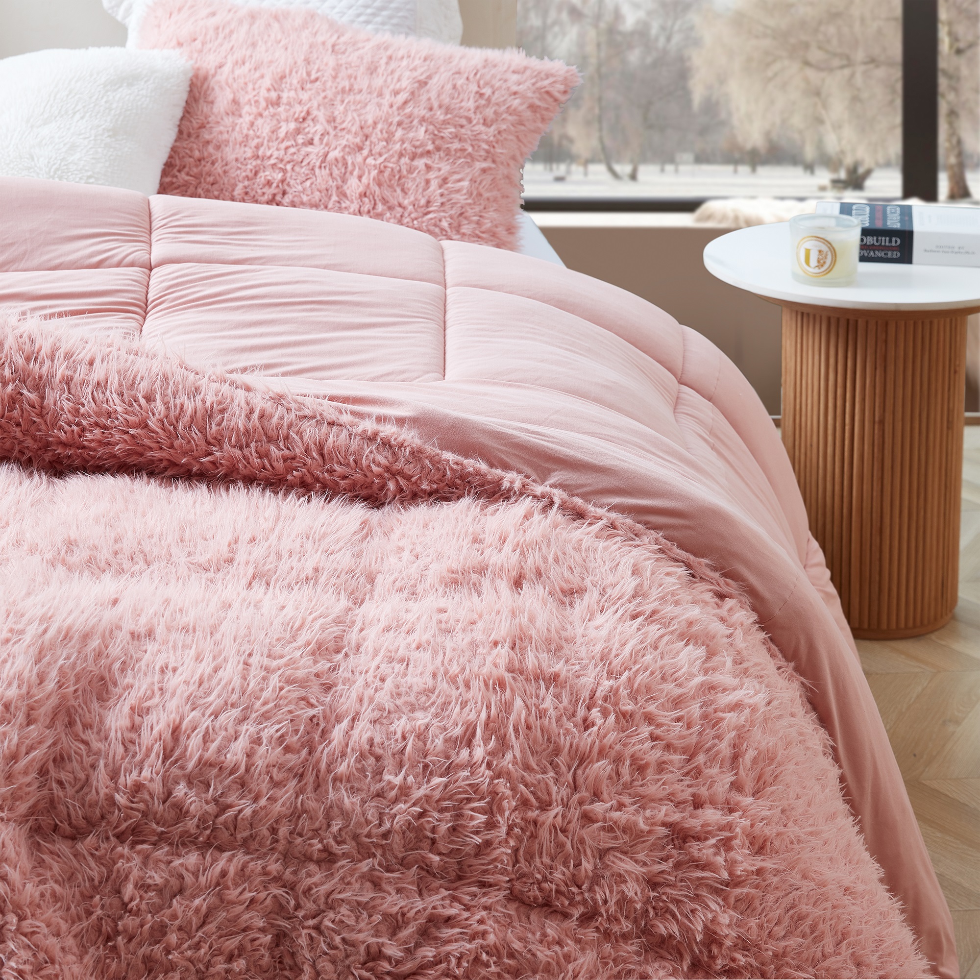 Queen of Sleep - Coma Inducer Oversized Comforter - Silver Pink