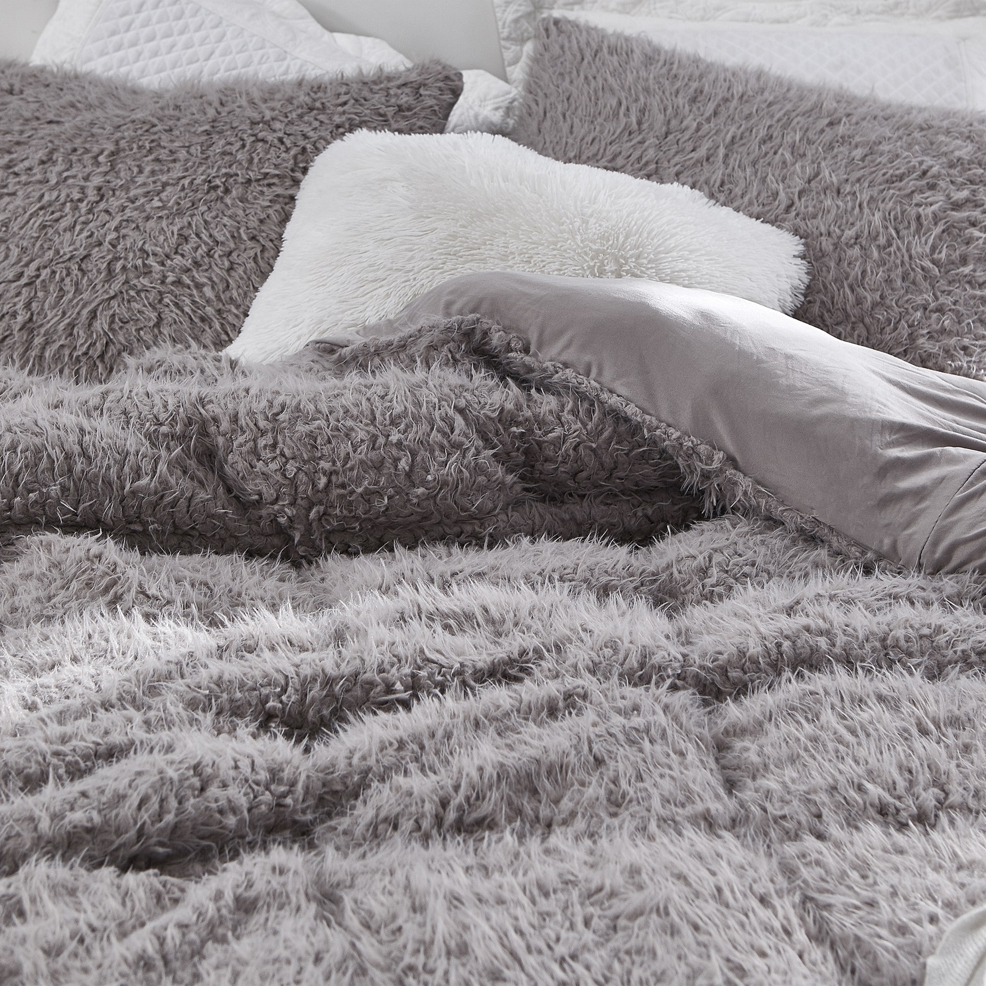 Grown Man Stuff - Coma Inducer® Oversized Comforter - Silver Taupe