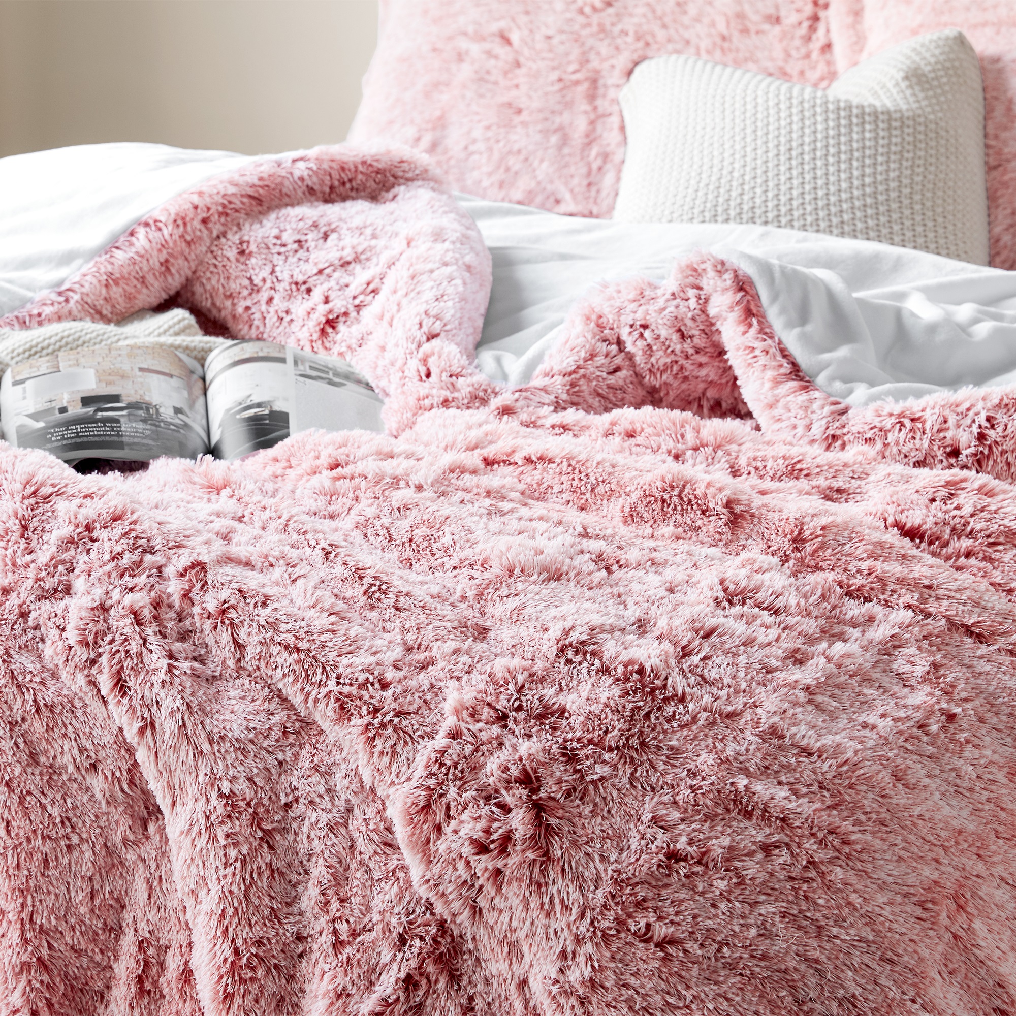 Are You Kidding - Coma Inducer Oversized Comforter - Frosted Adobe Brick