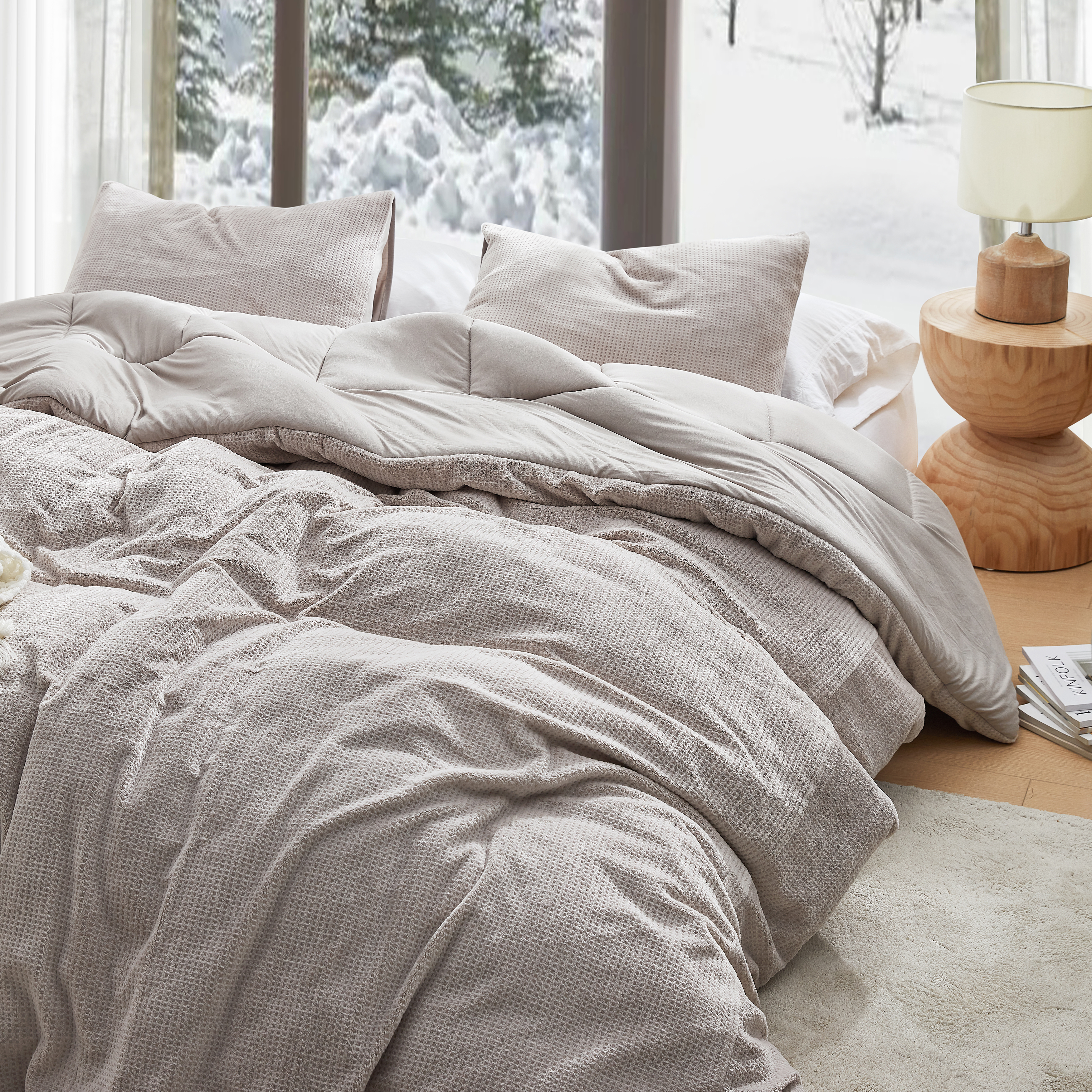Coma-holic - Coma Inducer (with Butter) Oversized Comforter - Warming Taupe