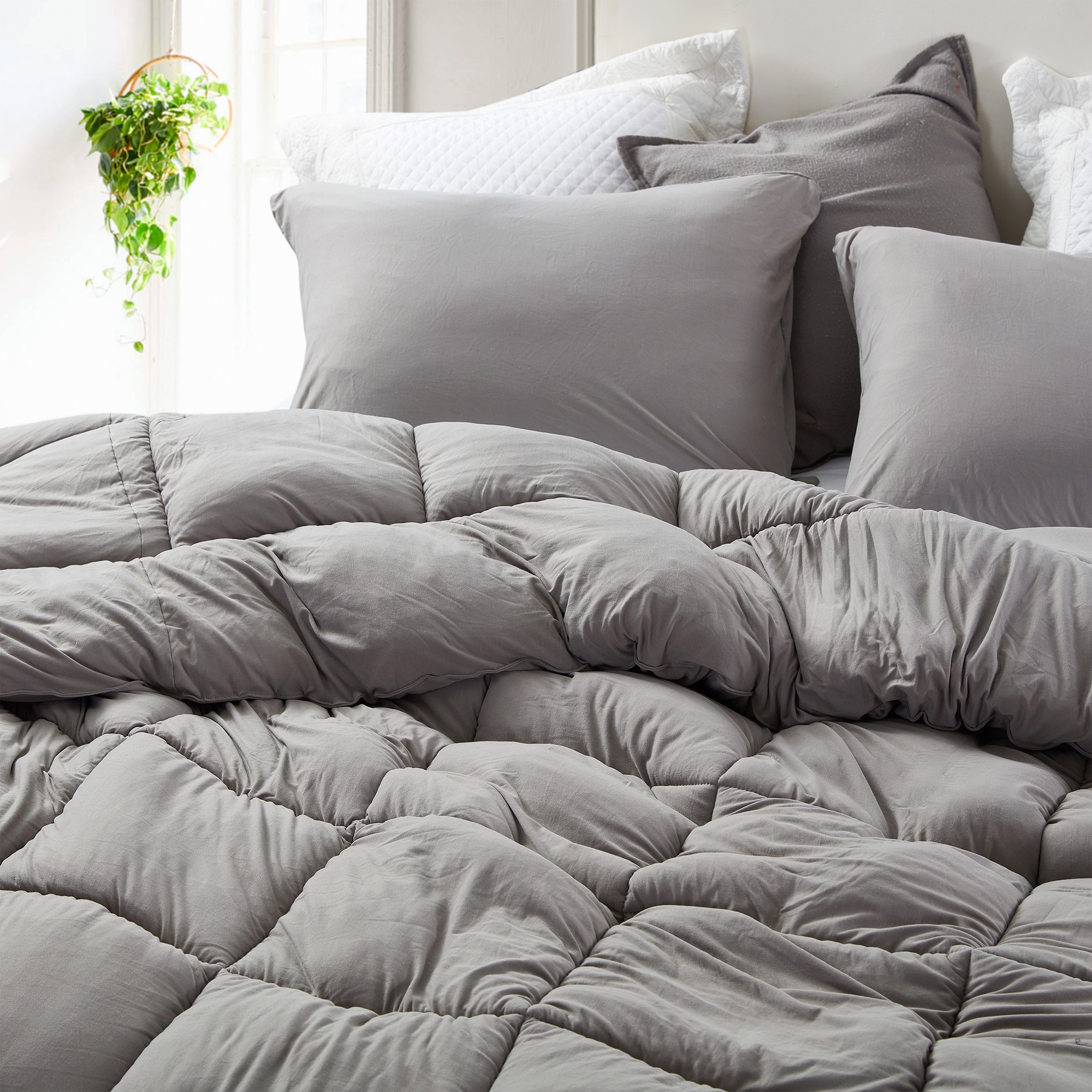 Summertime - Coma Inducer Oversized Comforter - Morning Gray