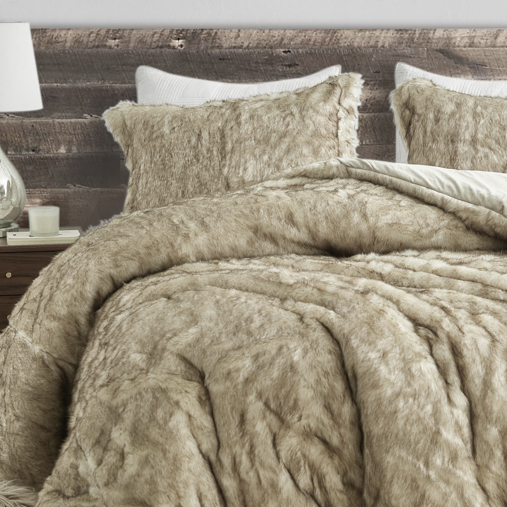 Coma Inducer Oversized Comforter - Arctic Bear - Tundra Brown