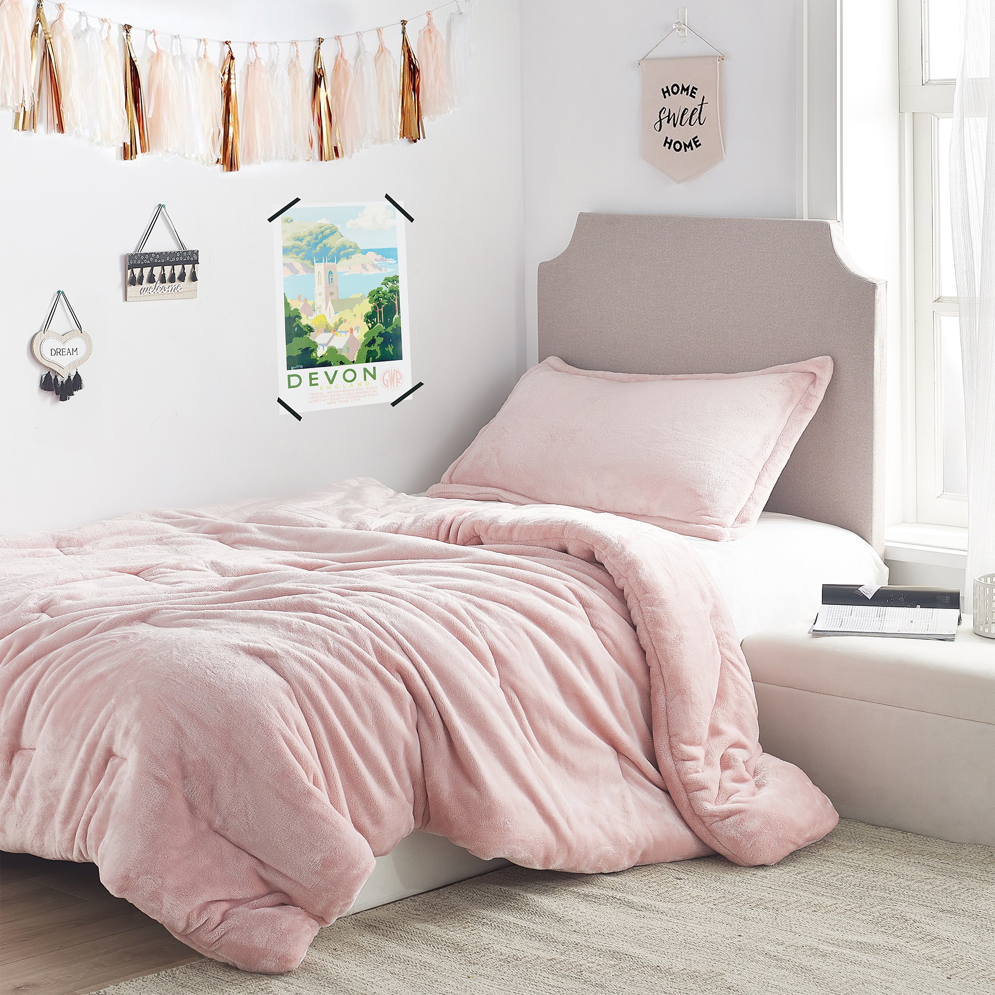 Coma Inducer Oversized Comforter - Me Sooo Comfy - Rose Quartz