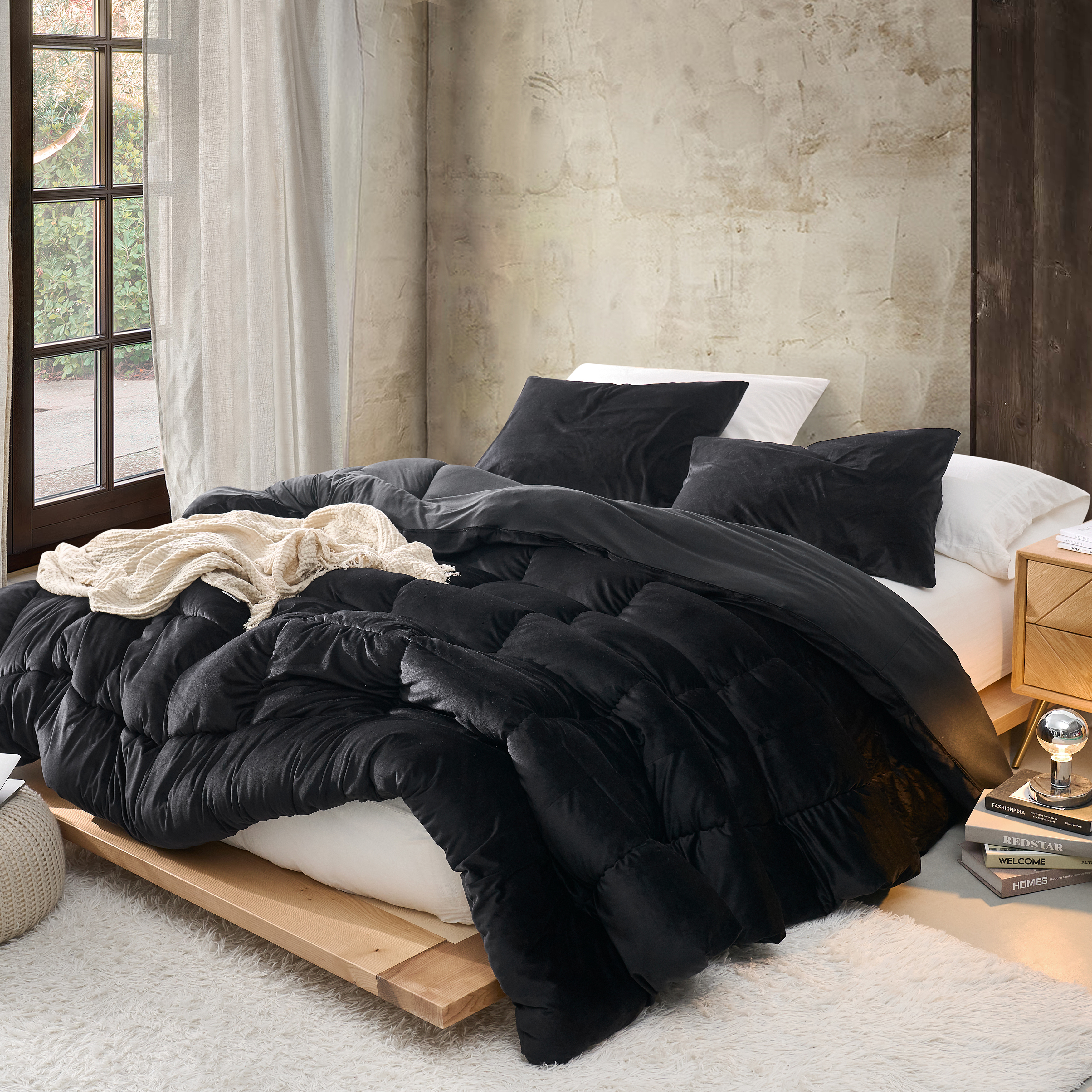 Fabric Fetish - Coma Inducer Oversized Comforter - Black