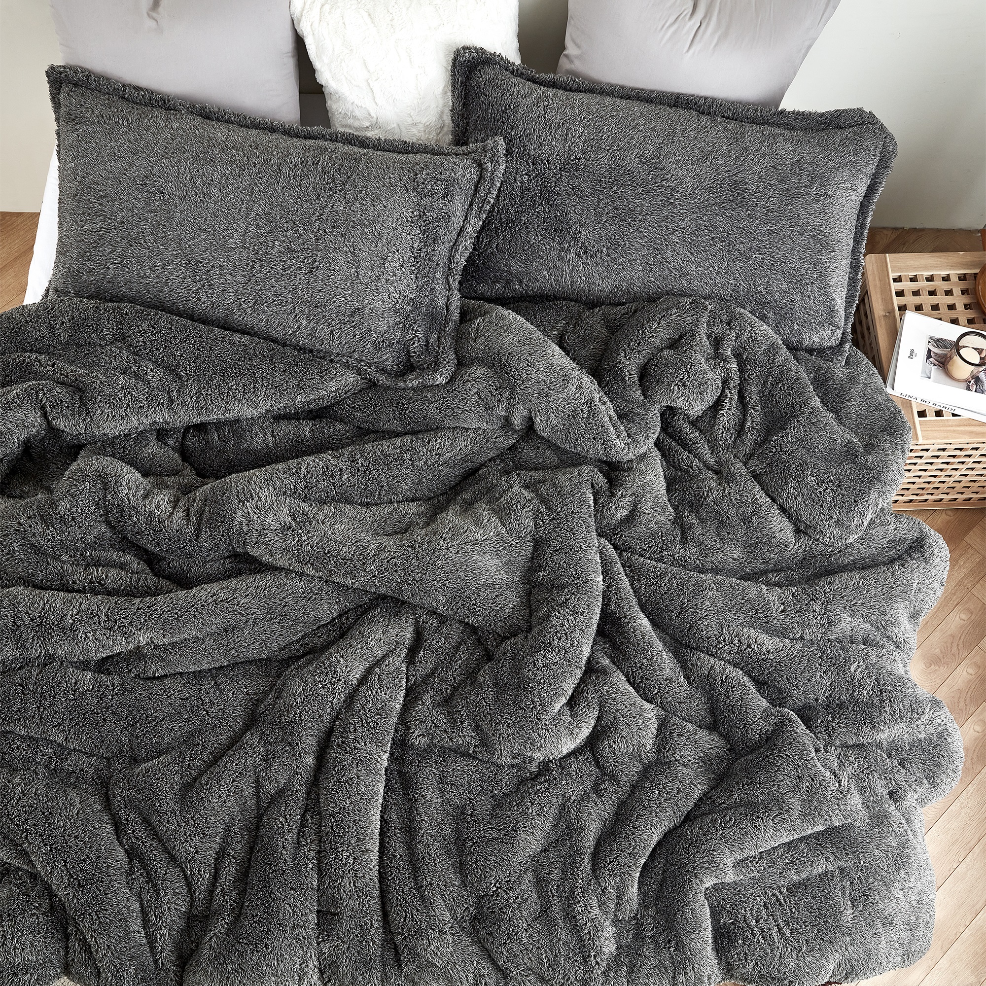Coma Inducer Oversized Comforter - The Original Plush - Frosted Polar Marsh