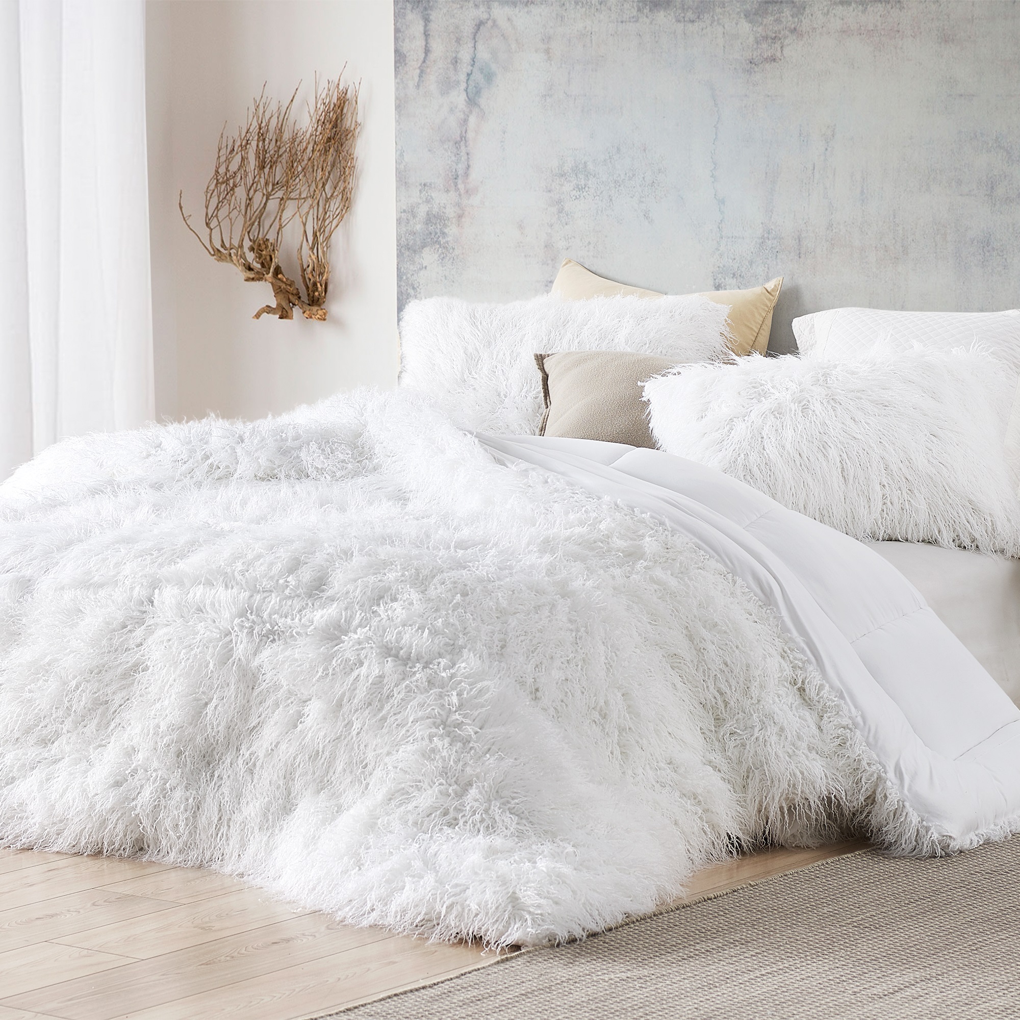 The Bare Himalayan Yeti - Coma Inducer Oversized Comforter - Pure White